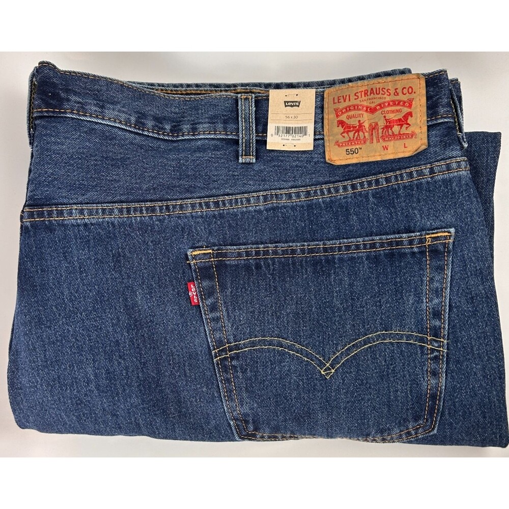 Levi's 550 Blue Jeans Big & Tall 56 X 30 NWT